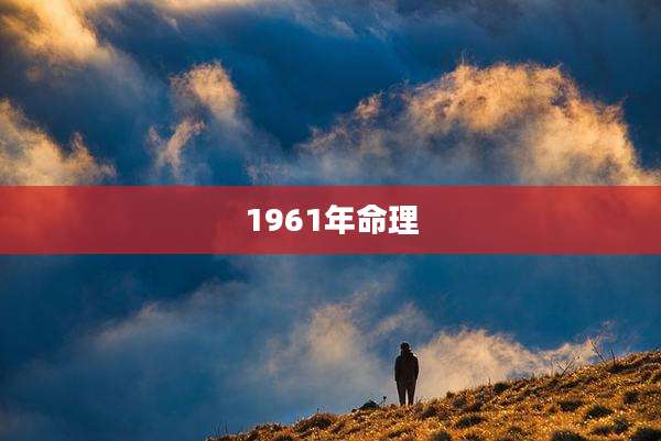 1961年命理