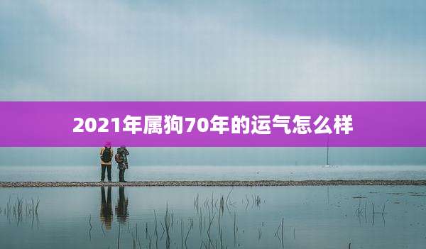 2021年属狗70年的运气怎么样