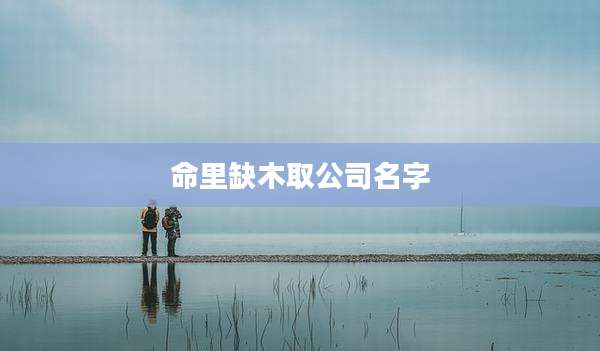 命里缺木取公司名字