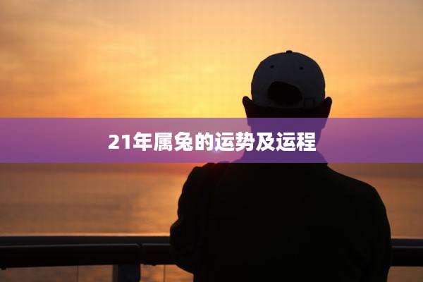 21年属兔的运势及运程