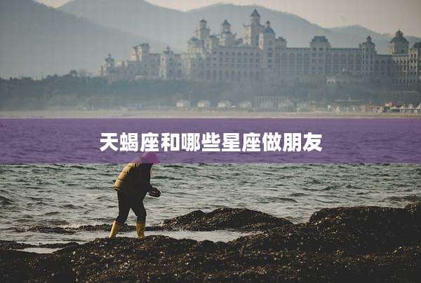 天蝎座和哪些星座做朋友