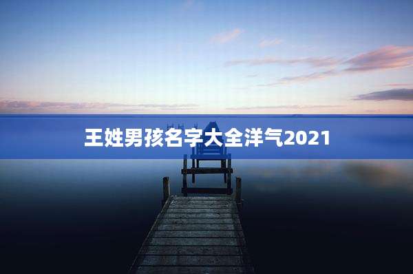 王姓男孩名字大全洋气2021