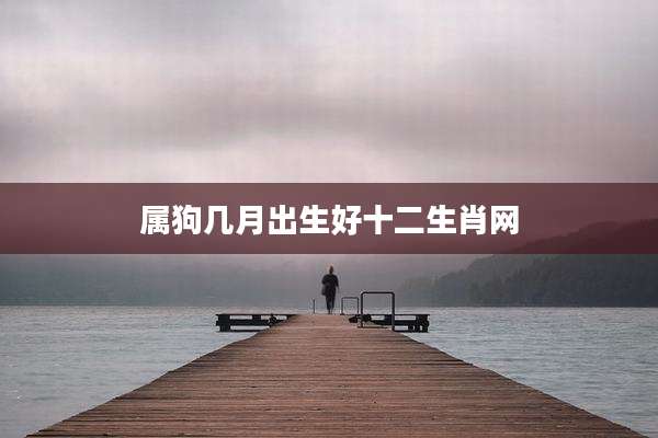 属狗几月出生好十二生肖网