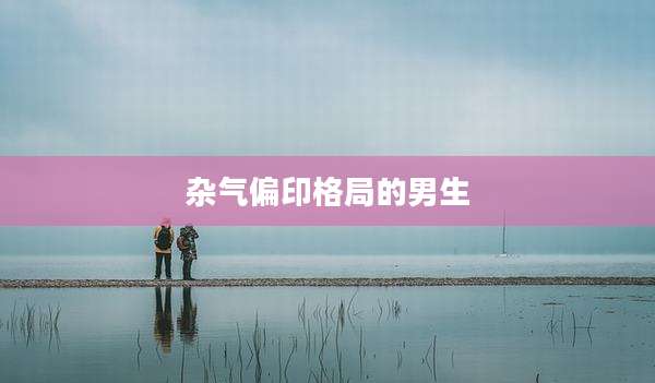 杂气偏印格局的男生