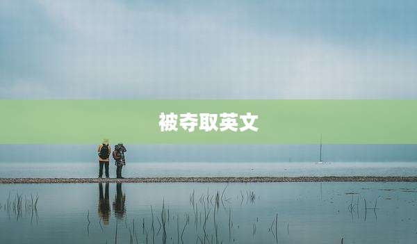 被夺取英文