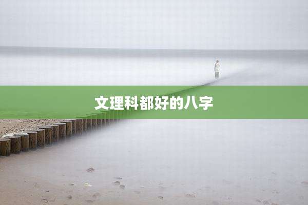 文理科都好的八字