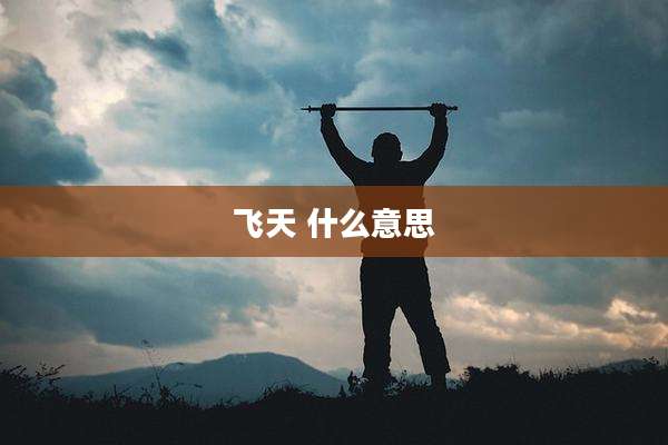 飞天 什么意思