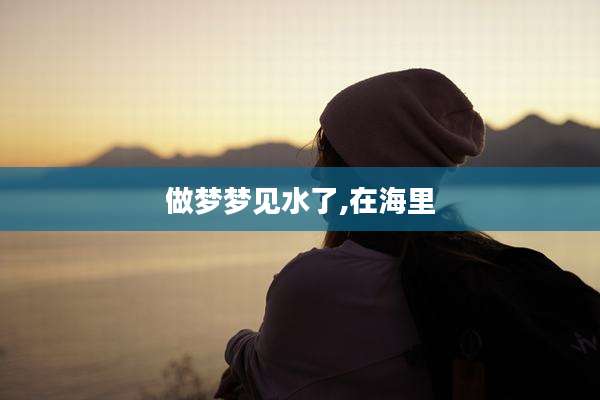 做梦梦见水了,在海里