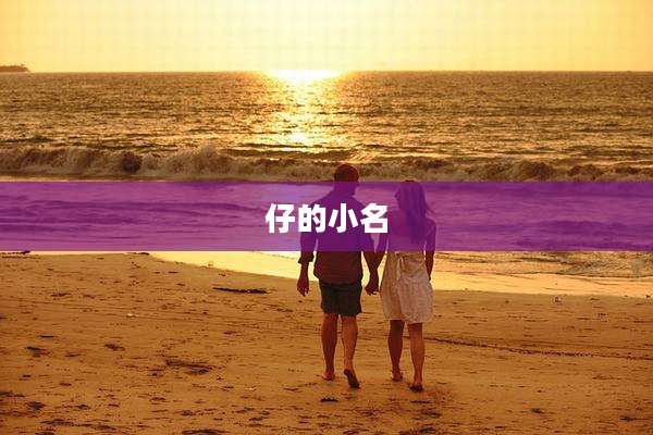 仔的小名
