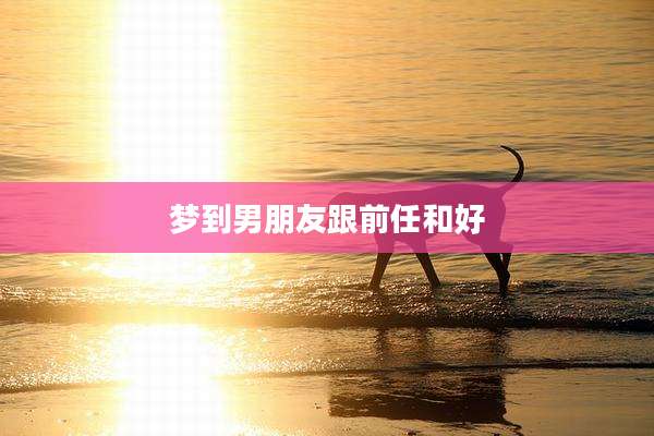 梦到男朋友跟前任和好
