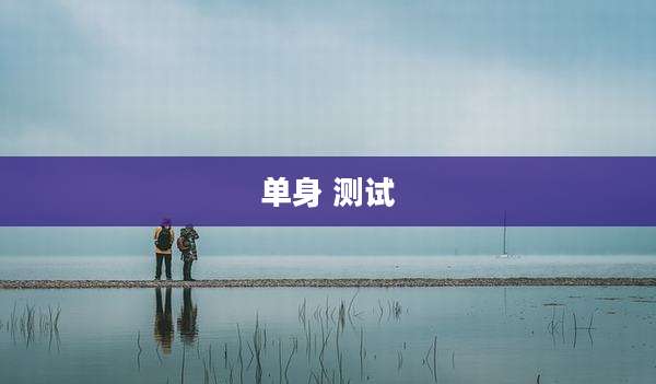 单身 测试
