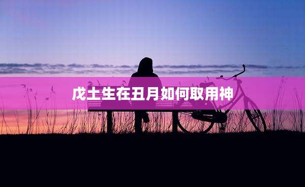 戊土生在丑月如何取用神