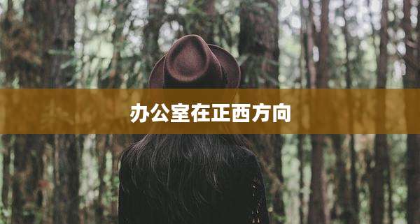 办公室在正西方向