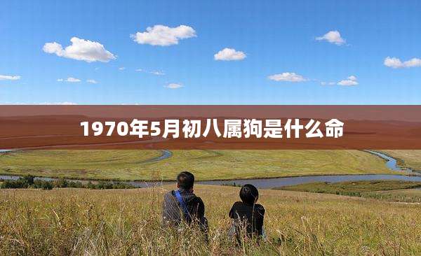 1970年5月初八属狗是什么命