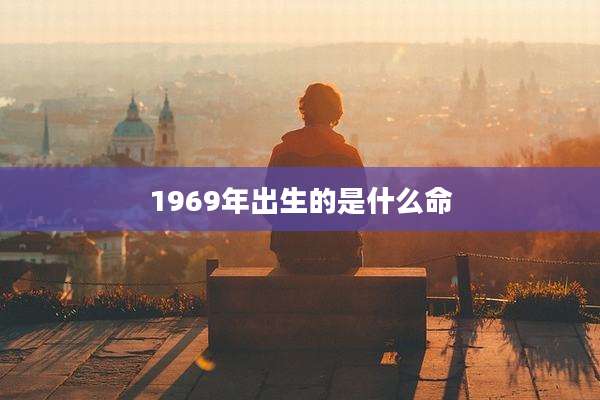 1969年出生的是什么命