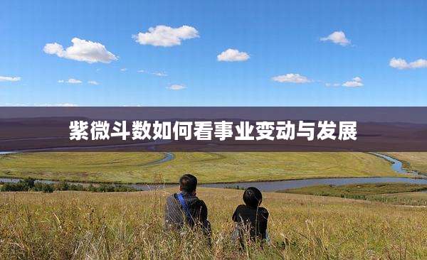 紫微斗数如何看事业变动与发展