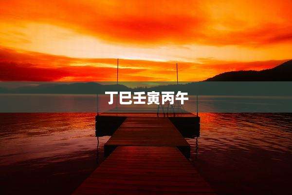 丁巳壬寅丙午