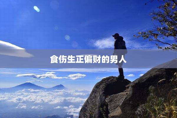 食伤生正偏财的男人