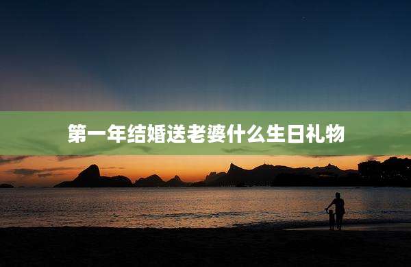 第一年结婚送老婆什么生日礼物