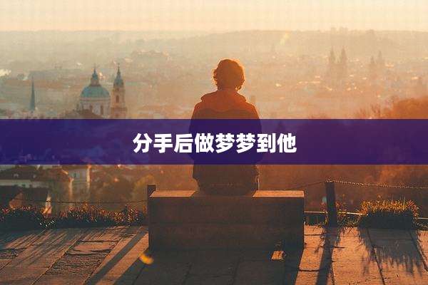 分手后做梦梦到他