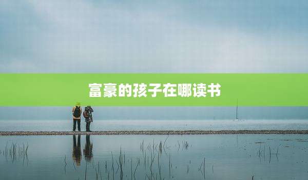 富豪的孩子在哪读书