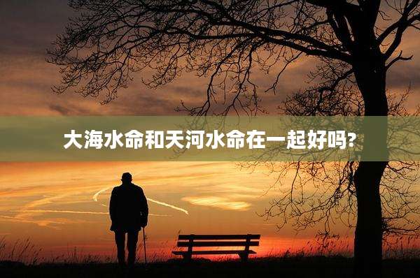 大海水命和天河水命在一起好吗?