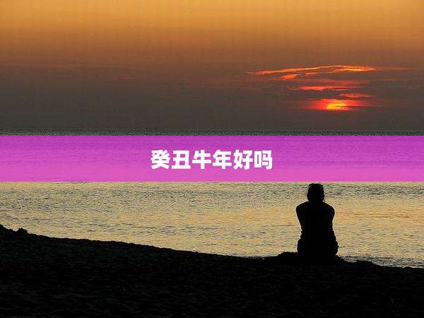 癸丑牛年好吗