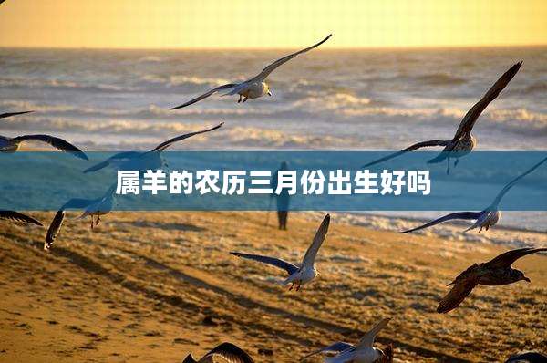 属羊的农历三月份出生好吗