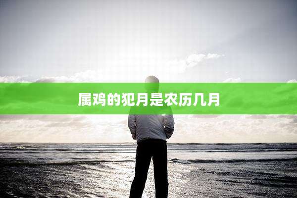 属鸡的犯月是农历几月