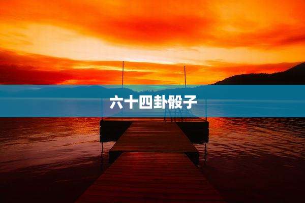 六十四卦骰子