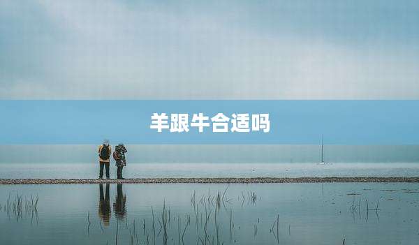 羊跟牛合适吗