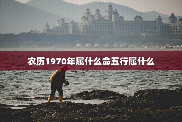农历1970年属什么命五行属什么