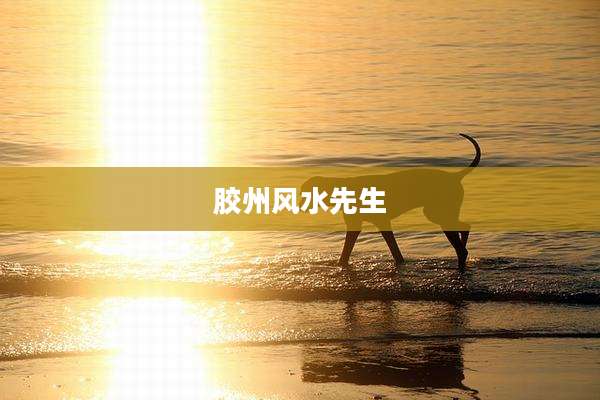 胶州风水先生