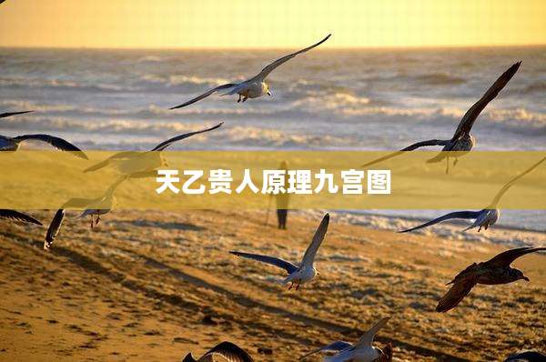 天乙贵人原理九宫图