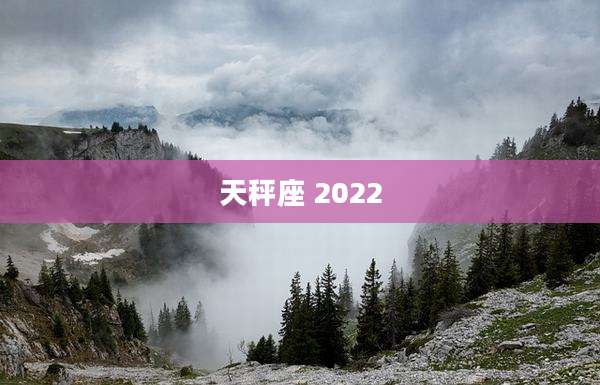天秤座 2022