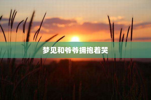 梦见和爷爷拥抱着哭