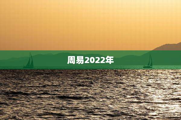 周易2022年