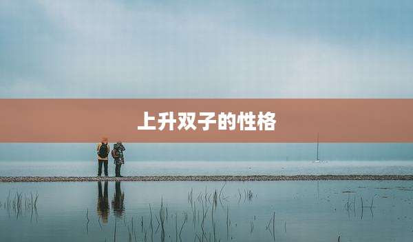 上升双子的性格