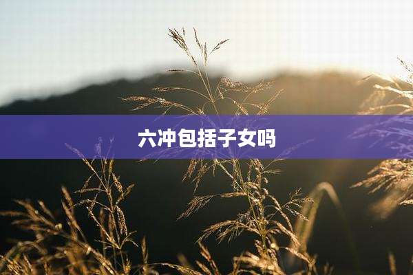 六冲包括子女吗