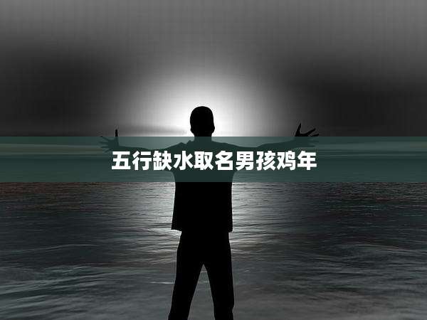 五行缺水取名男孩鸡年