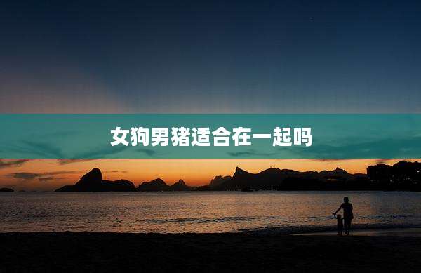 女狗男猪适合在一起吗