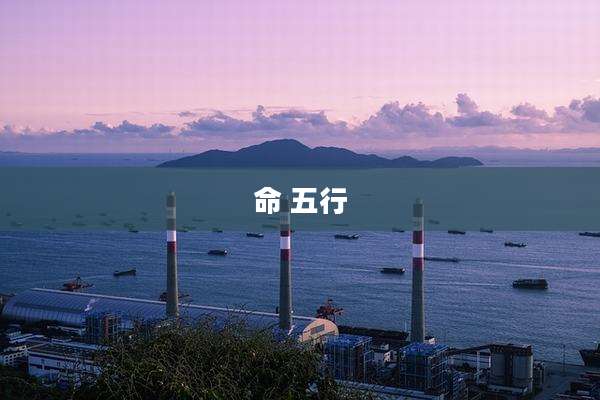 命 五行