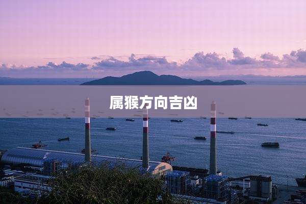属猴方向吉凶