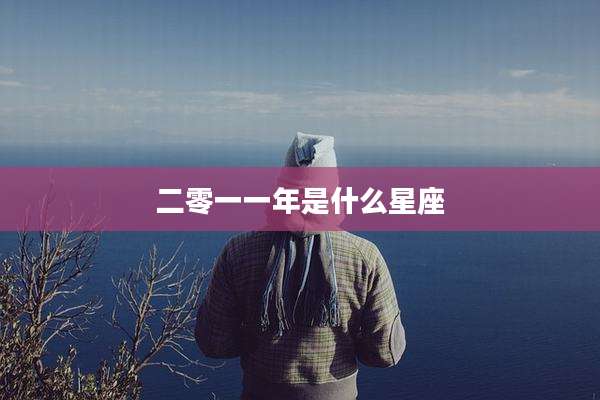 二零一一年是什么星座