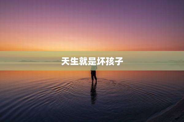 天生就是坏孩子