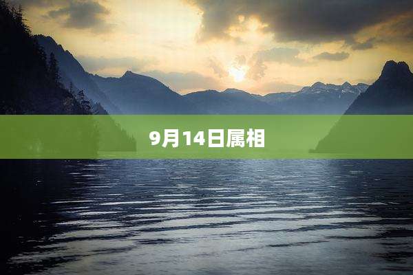 9月14日属相