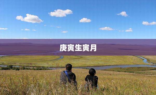 庚寅生寅月