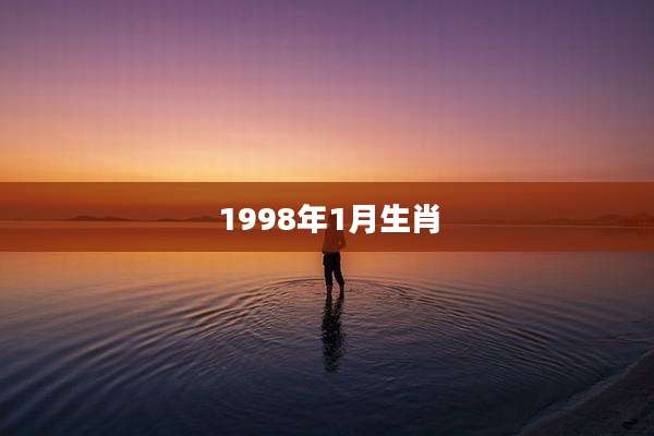 1998年1月生肖