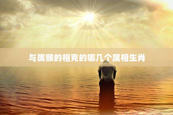 与属猴的相克的哪几个属相生肖
