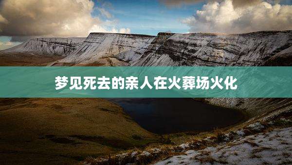 梦见死去的亲人在火葬场火化